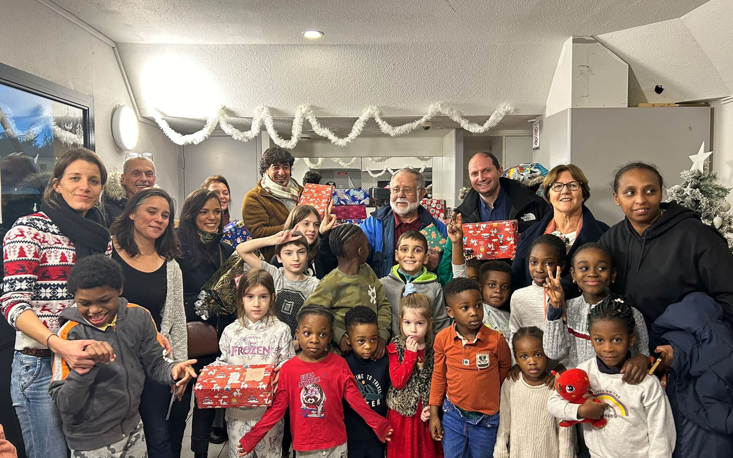 remise des cadeaux