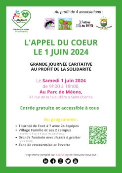 Affiche L'appel du Coeur 2024