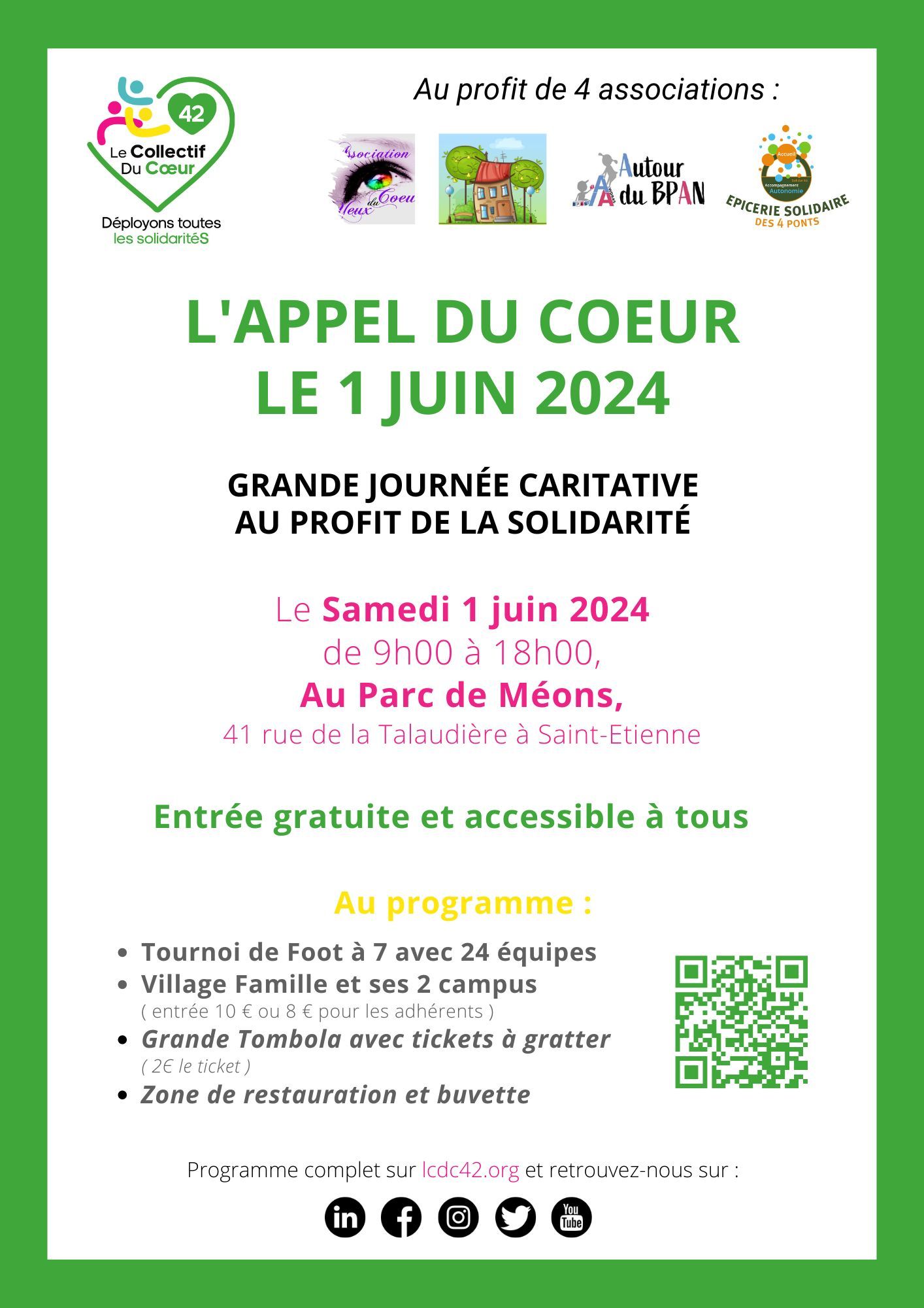 Affiche L'appel du Coeur 2024