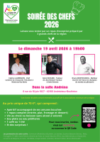 Soirée des chefs 2026
