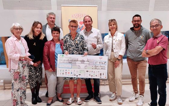 1er remise de chèques à l'APPEL